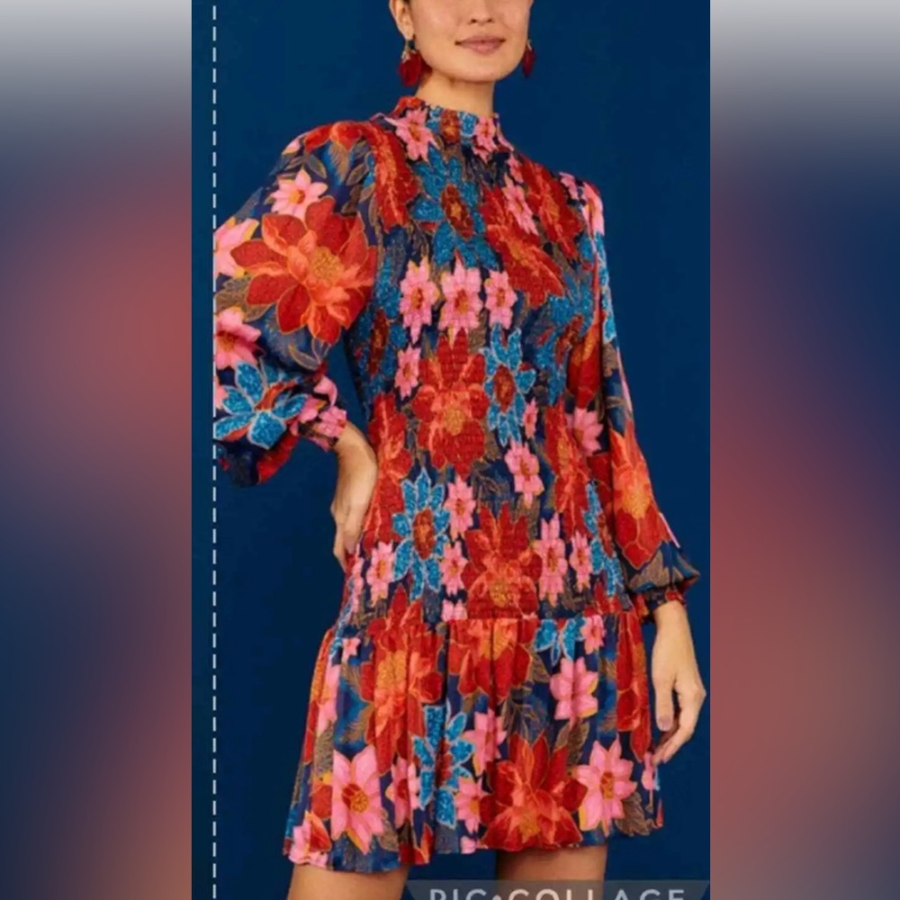 Brand new with tags Farm Rio Garden Mini Dress